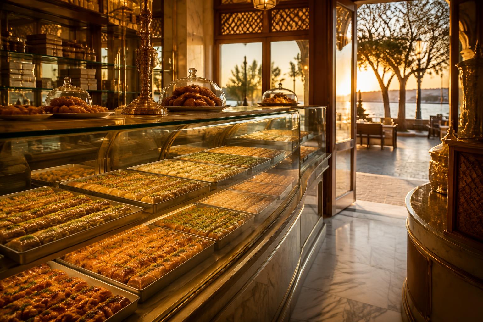 Baklava & Şerbetli Tatlı - çalışma temalı görsel