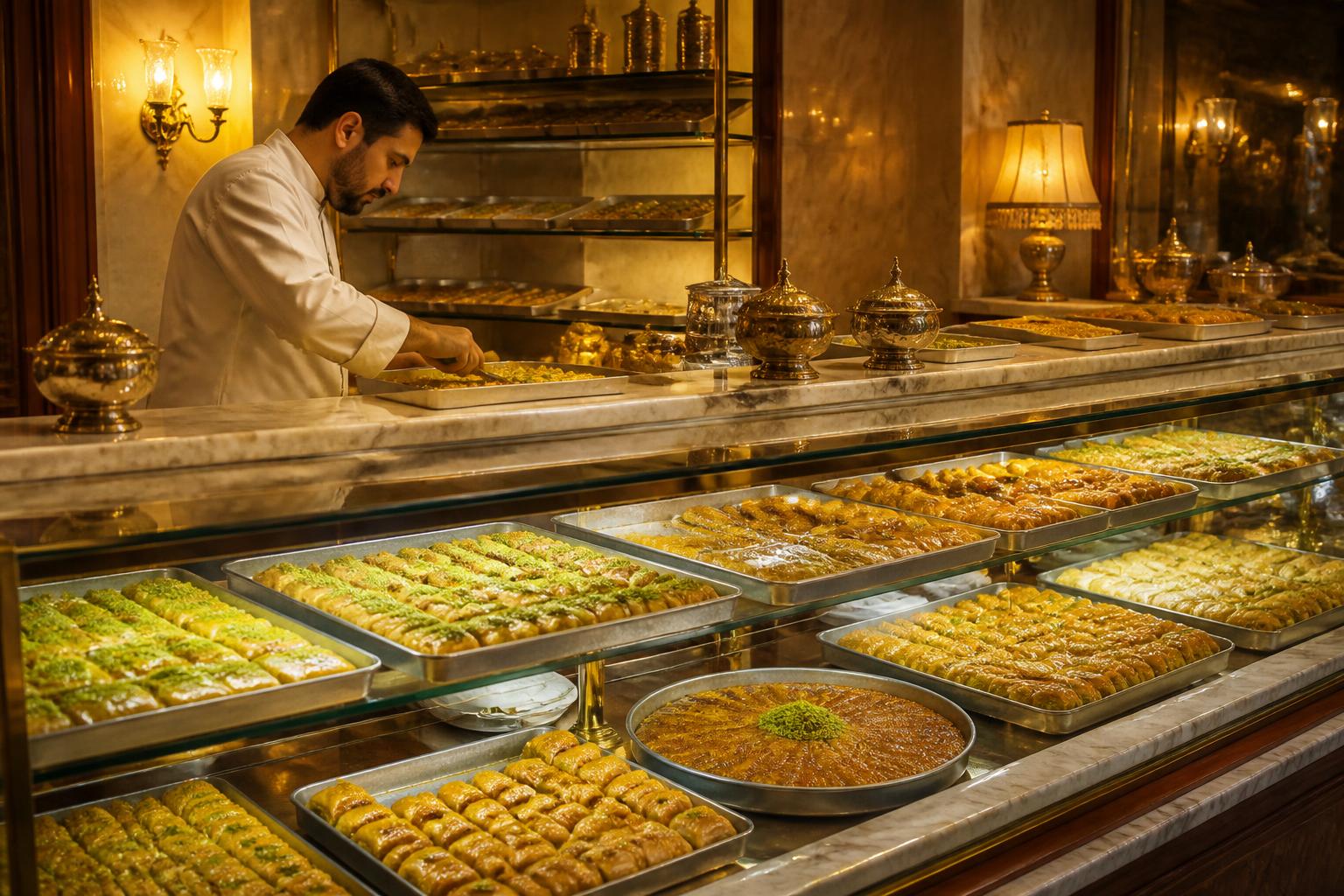 Baklava & Şerbetli Tatlı temalı görsel