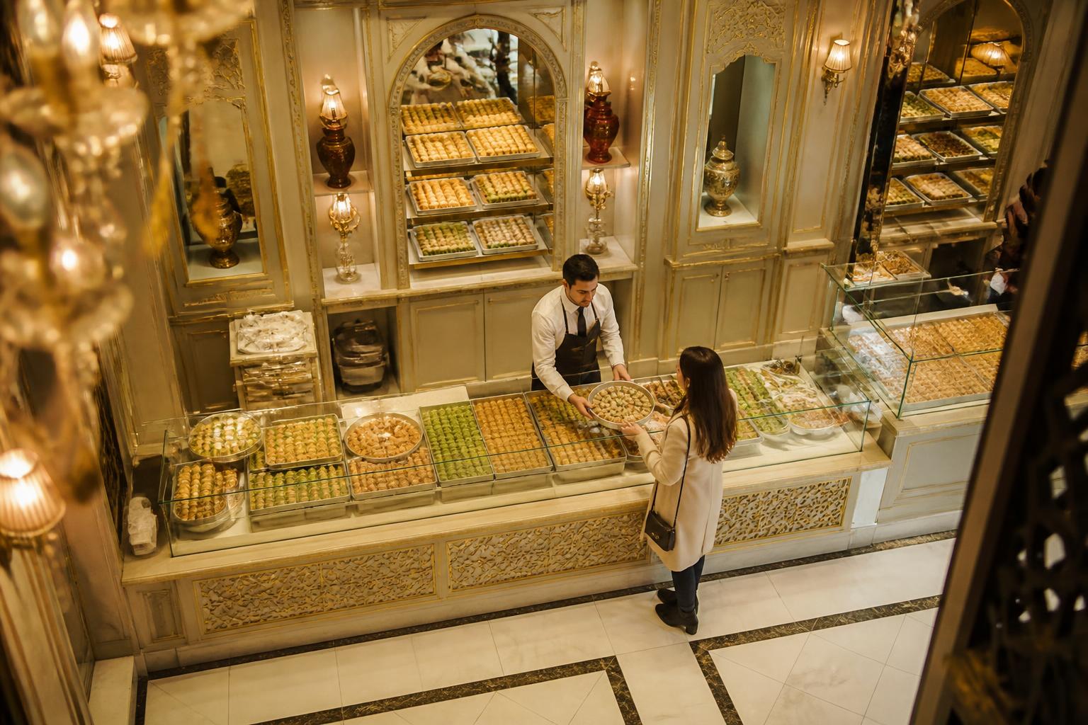 Baklava & Şerbetli Tatlı - çalışma temalı görsel