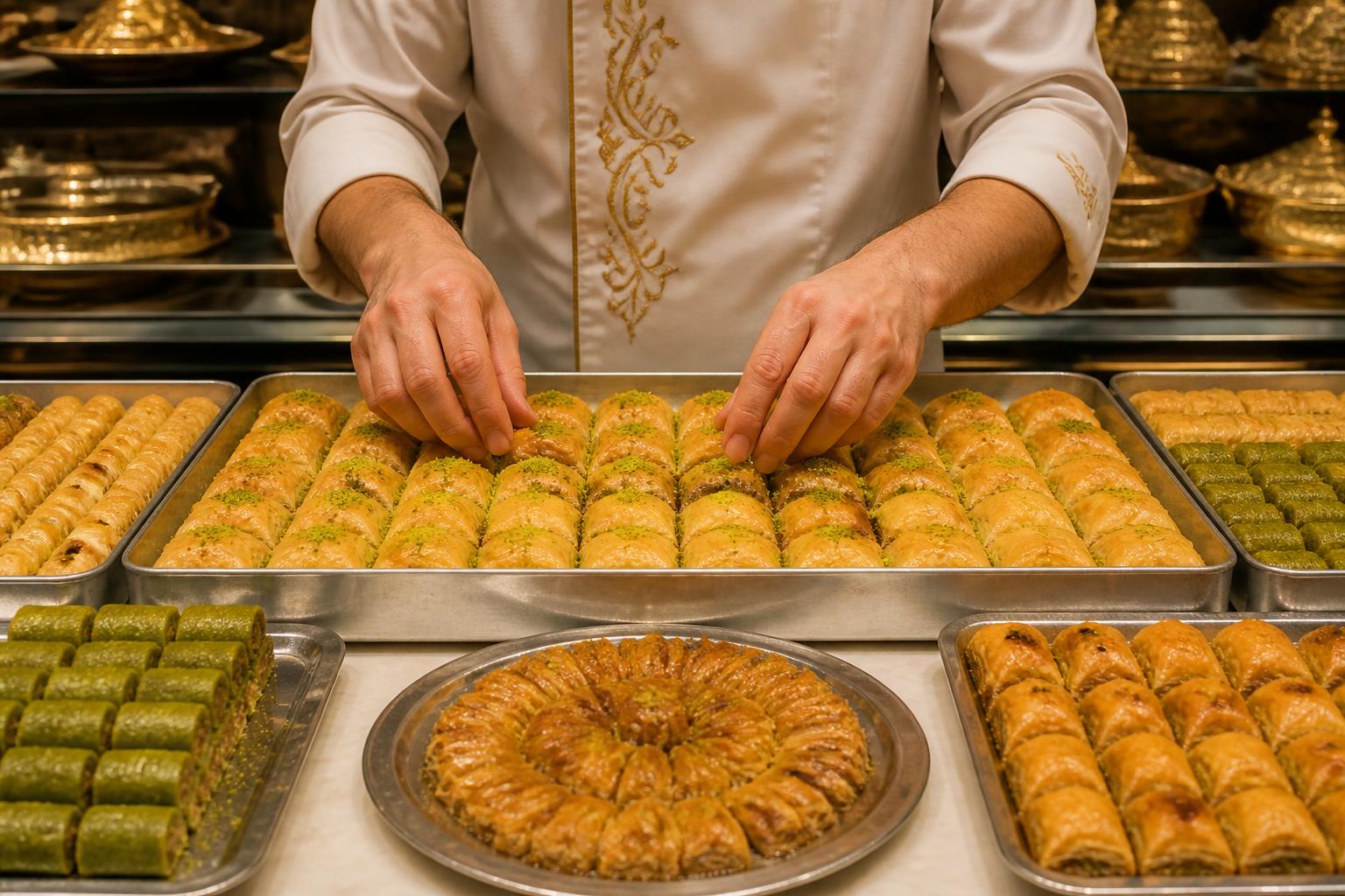 Baklava & Şerbetli Tatlı - çalışma temalı görsel