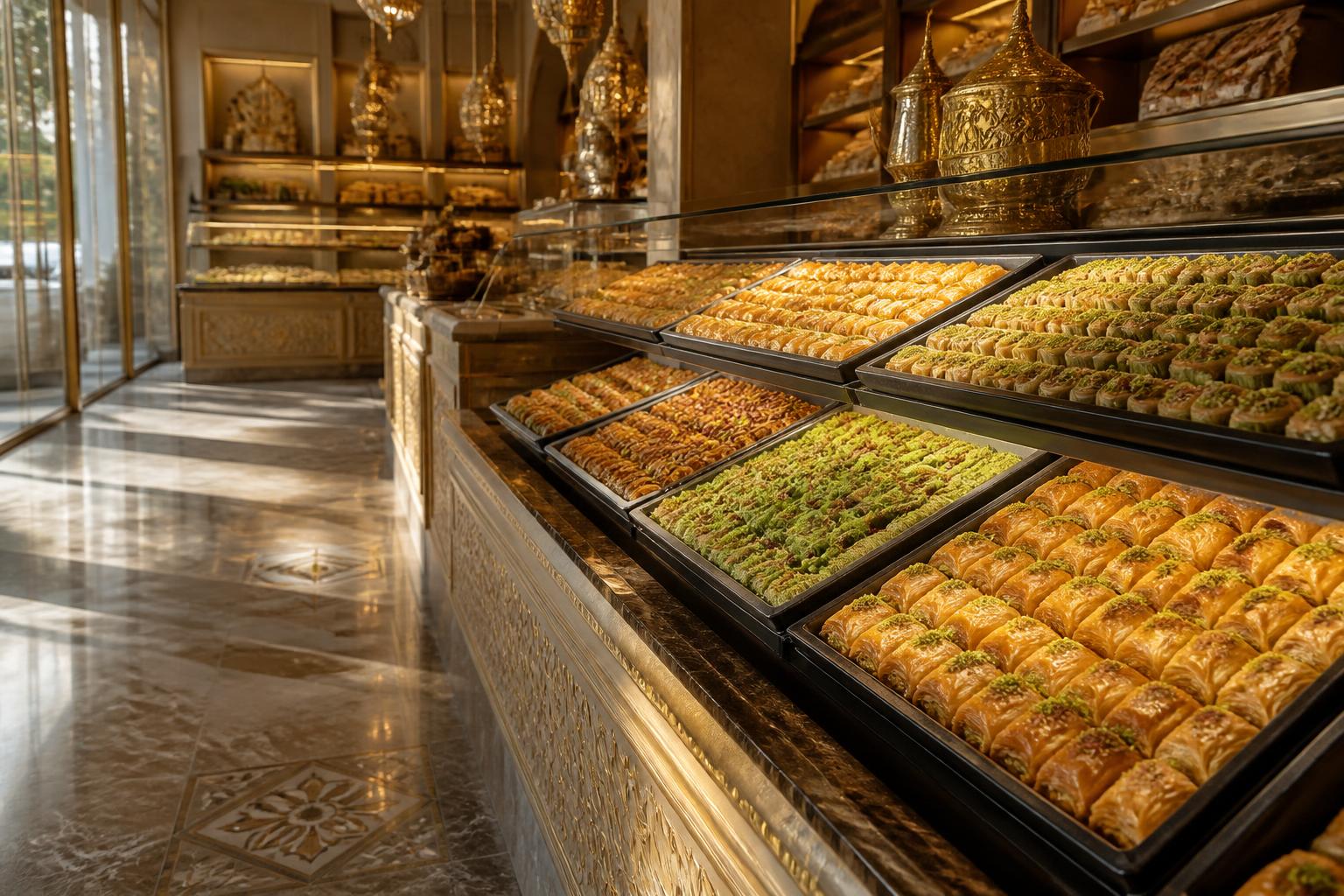 Baklava & Şerbetli Tatlı - ortam temalı görsel