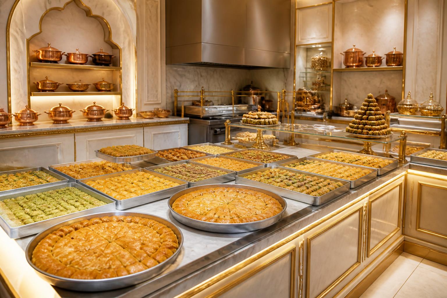 Baklava & Şerbetli Tatlı - çalışma temalı görsel