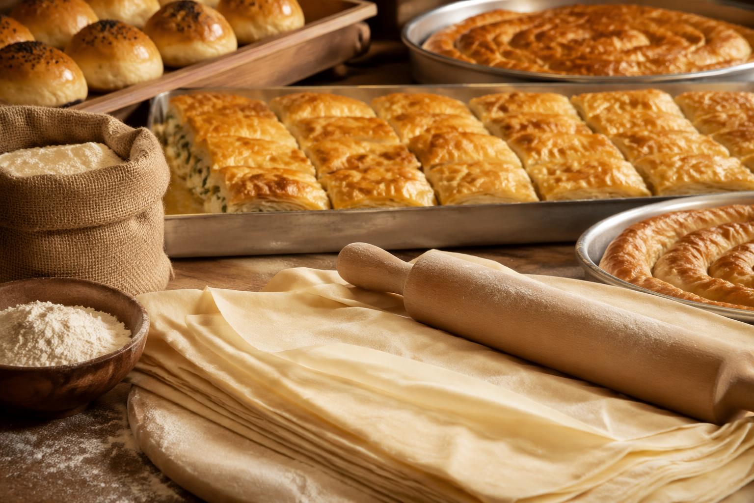 Börek & Poğaça temalı görsel