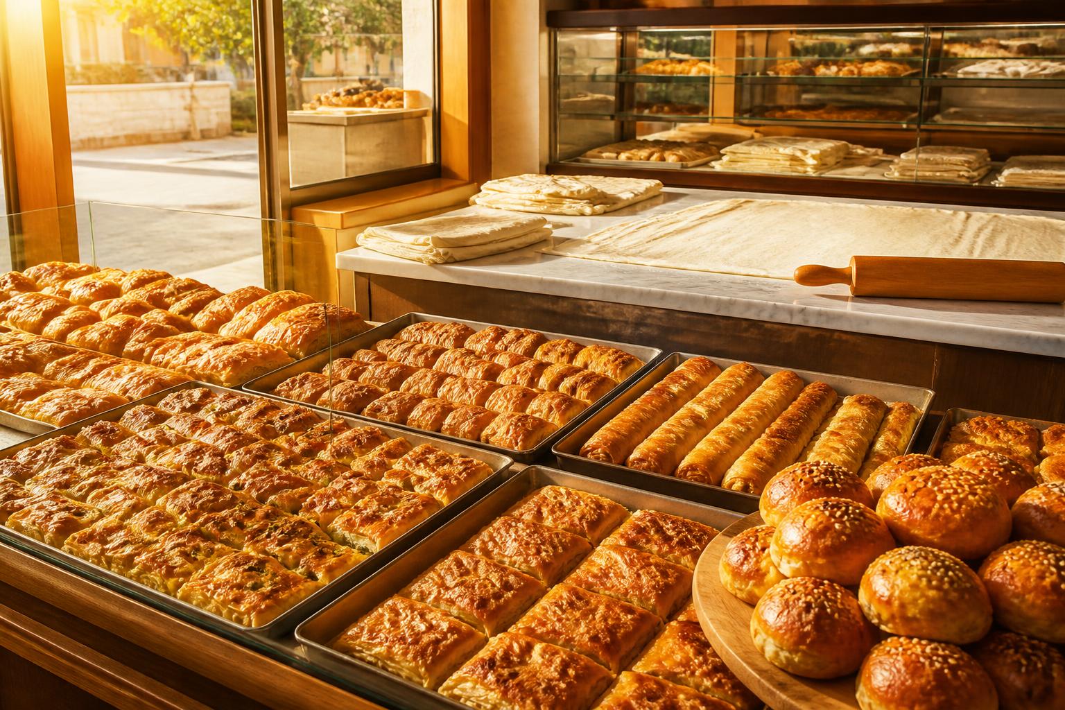 Börek & Poğaça - çalışma temalı görsel