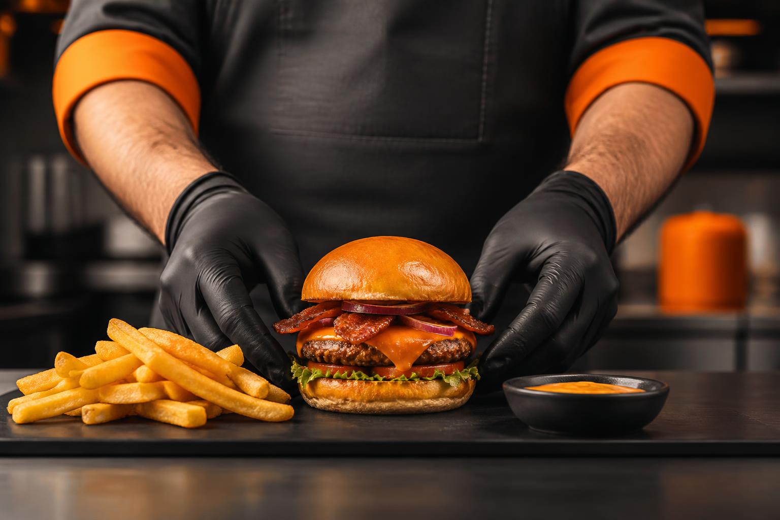 Fast Food - çalışma temalı görsel
