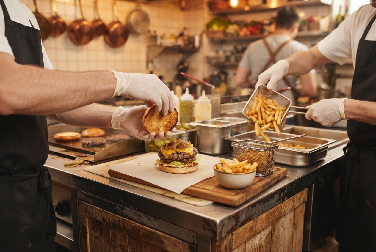Fast Food temalı görsel