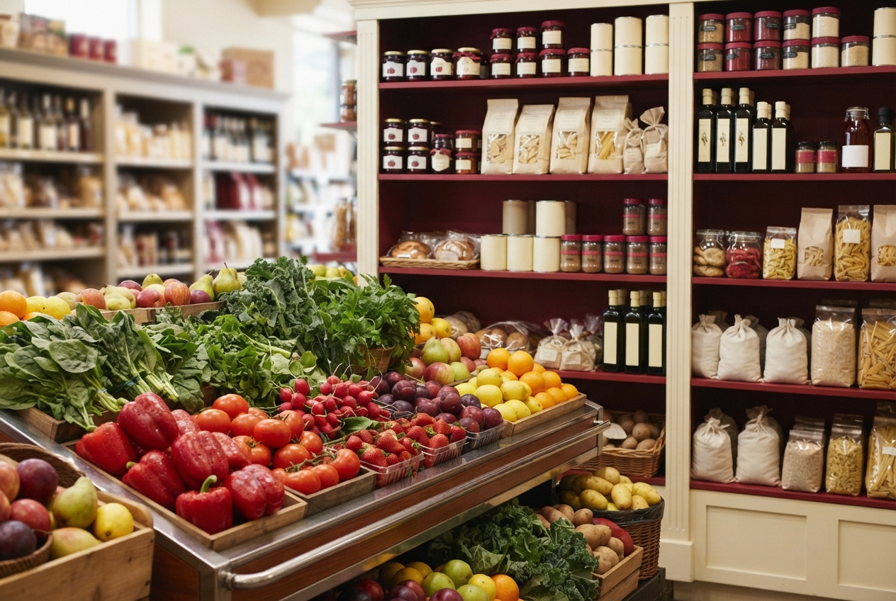 Market & Bakkal temalı görsel