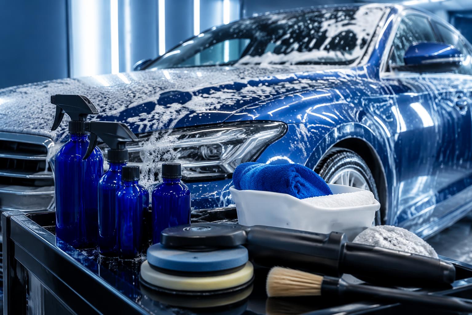 Oto Yıkama & Detailing temalı görsel