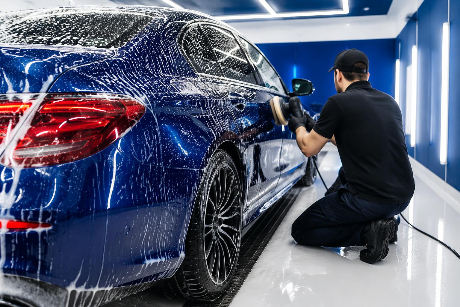 Oto Yıkama & Detailing temalı görsel