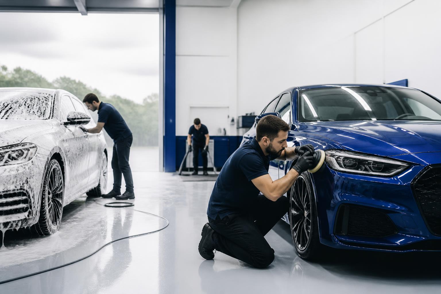 Oto Yıkama & Detailing temalı görsel