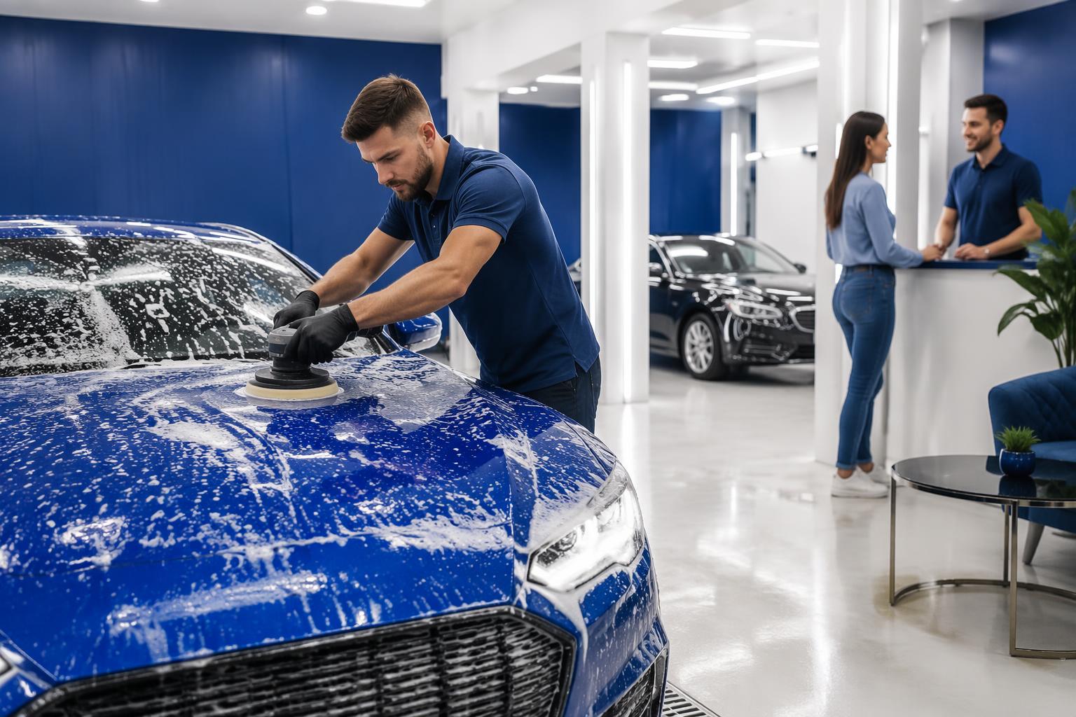 Oto Yıkama & Detailing - ortam temalı görsel