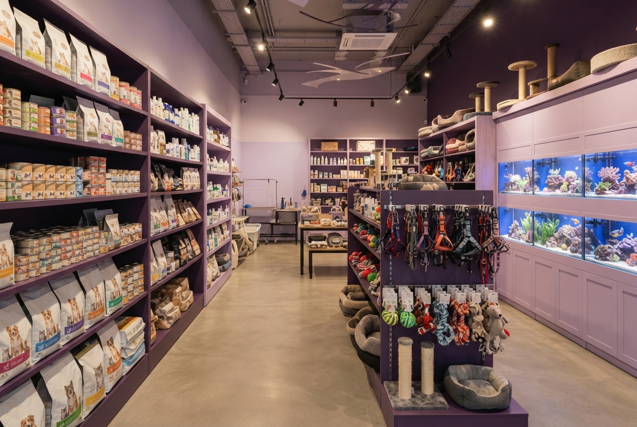 Petshop - çalışma temalı görsel