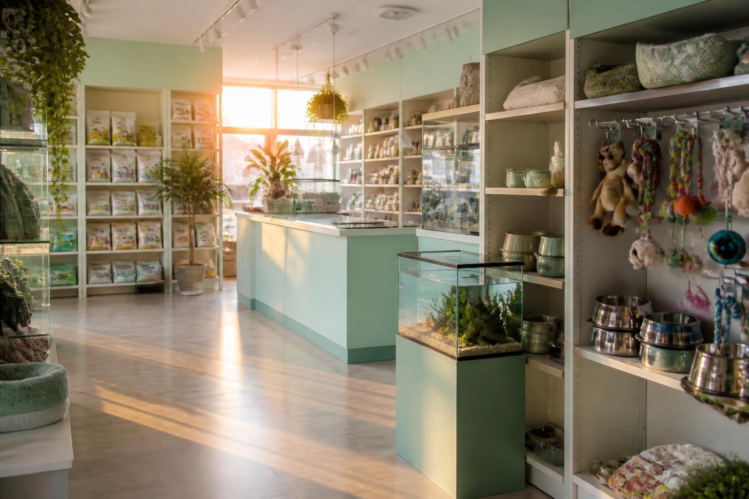 Petshop temalı görsel