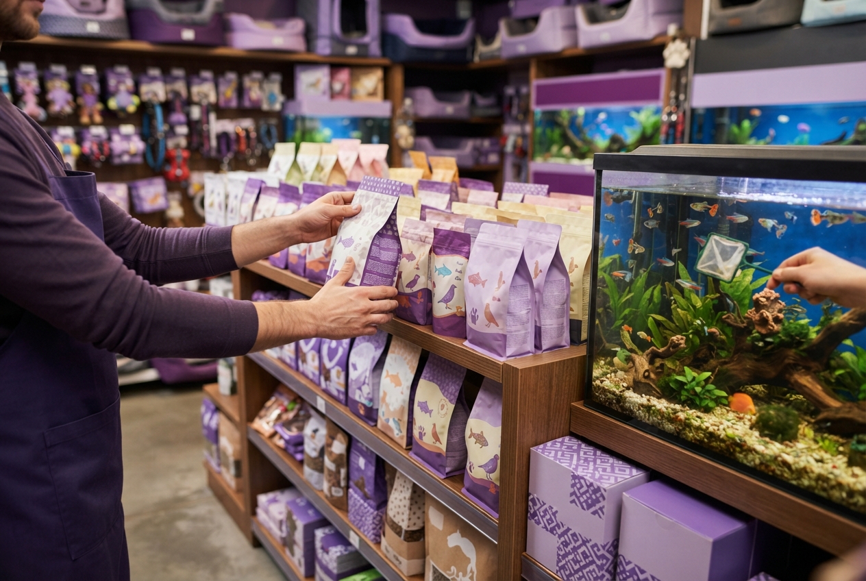 Petshop temalı görsel