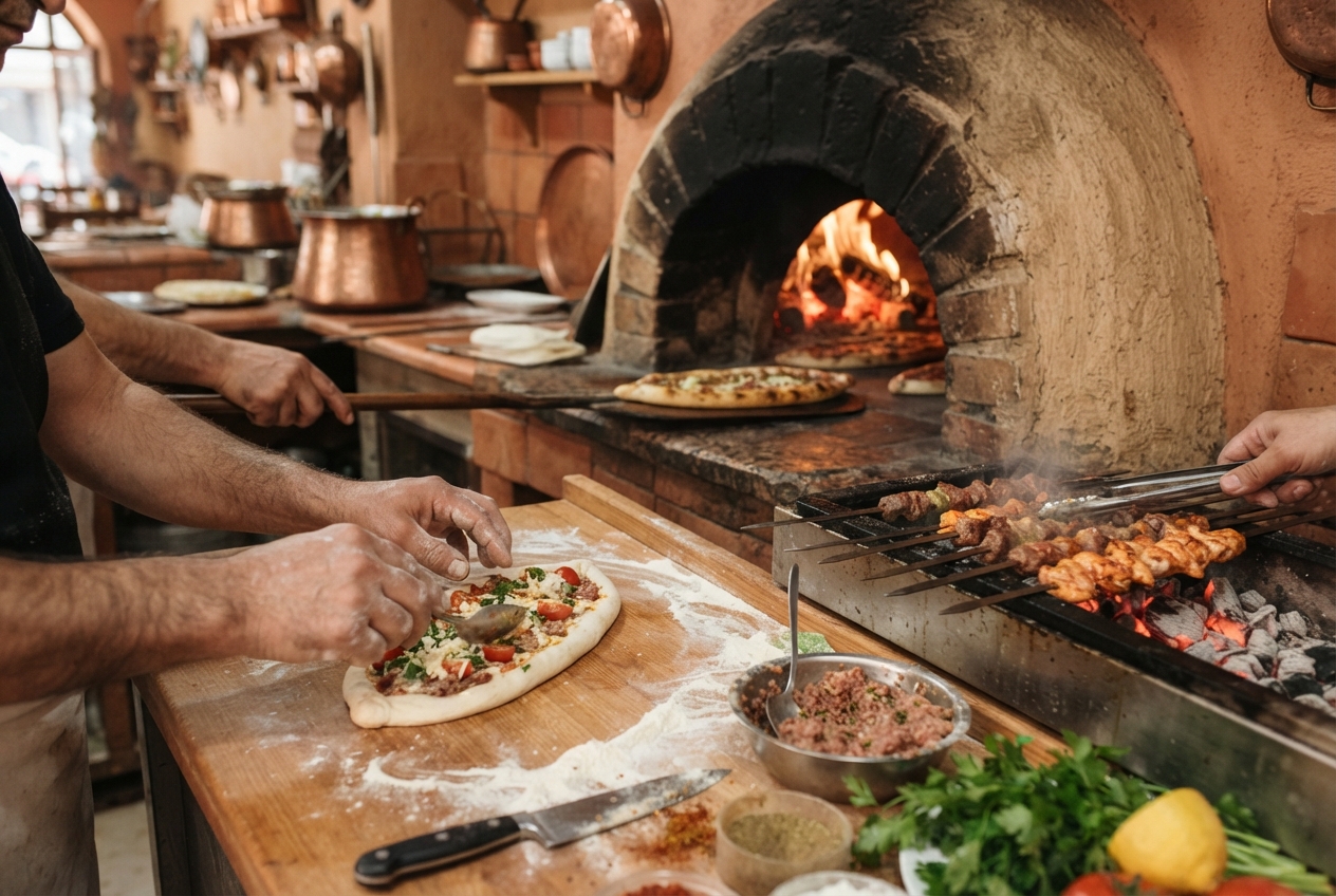 Pide & Kebap temalı görsel