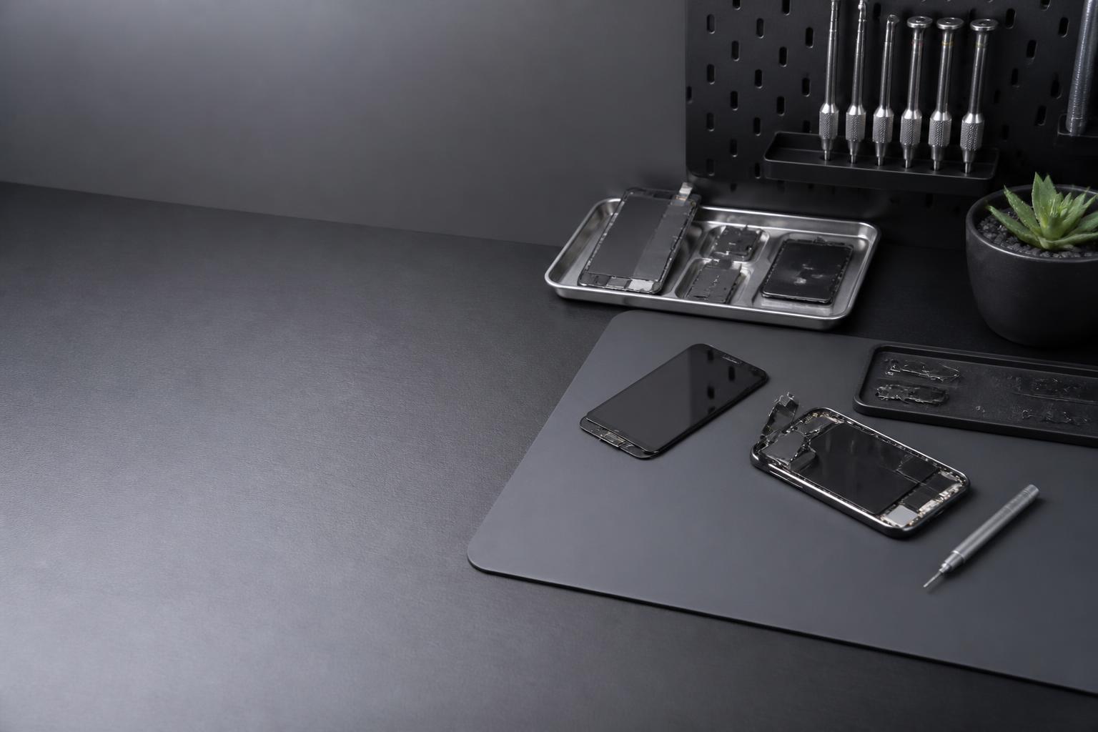 Telefon & Tablet Servis - çalışma temalı görsel