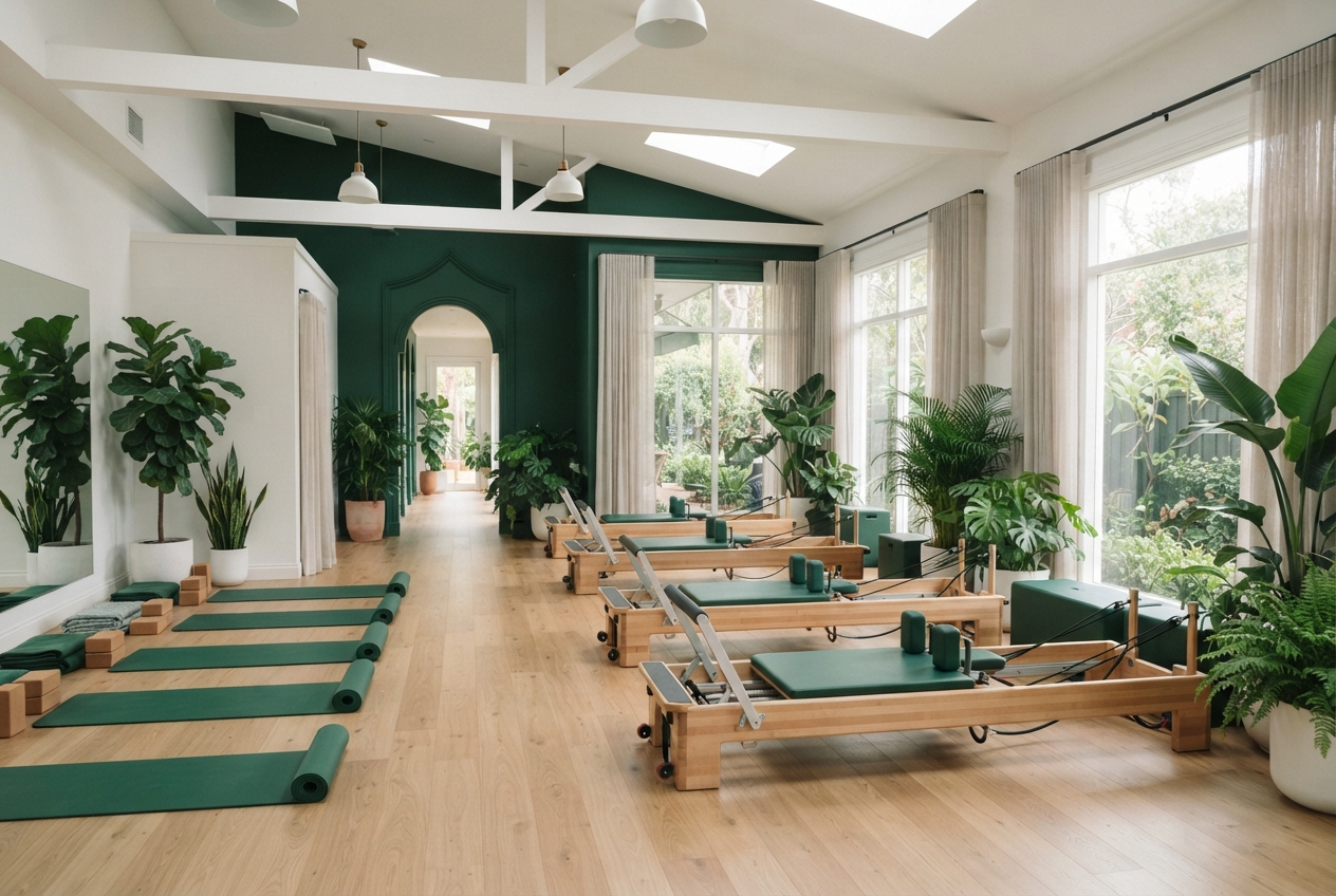 Yoga & Pilates - çalışma temalı görsel