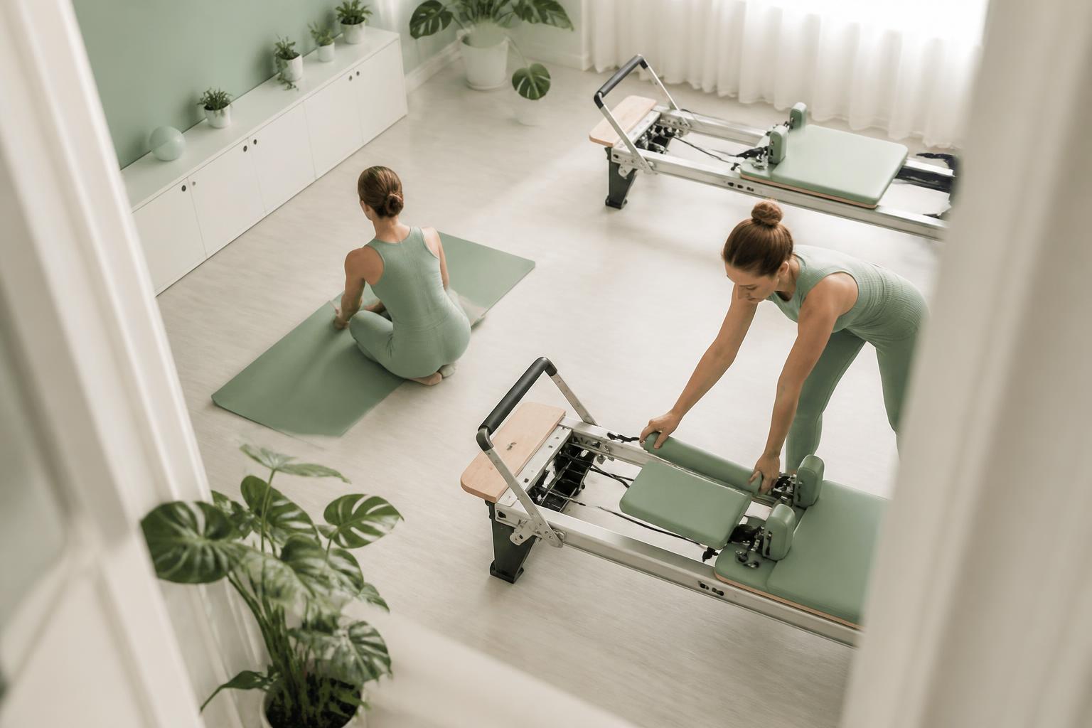 Yoga & Pilates - çalışma temalı görsel