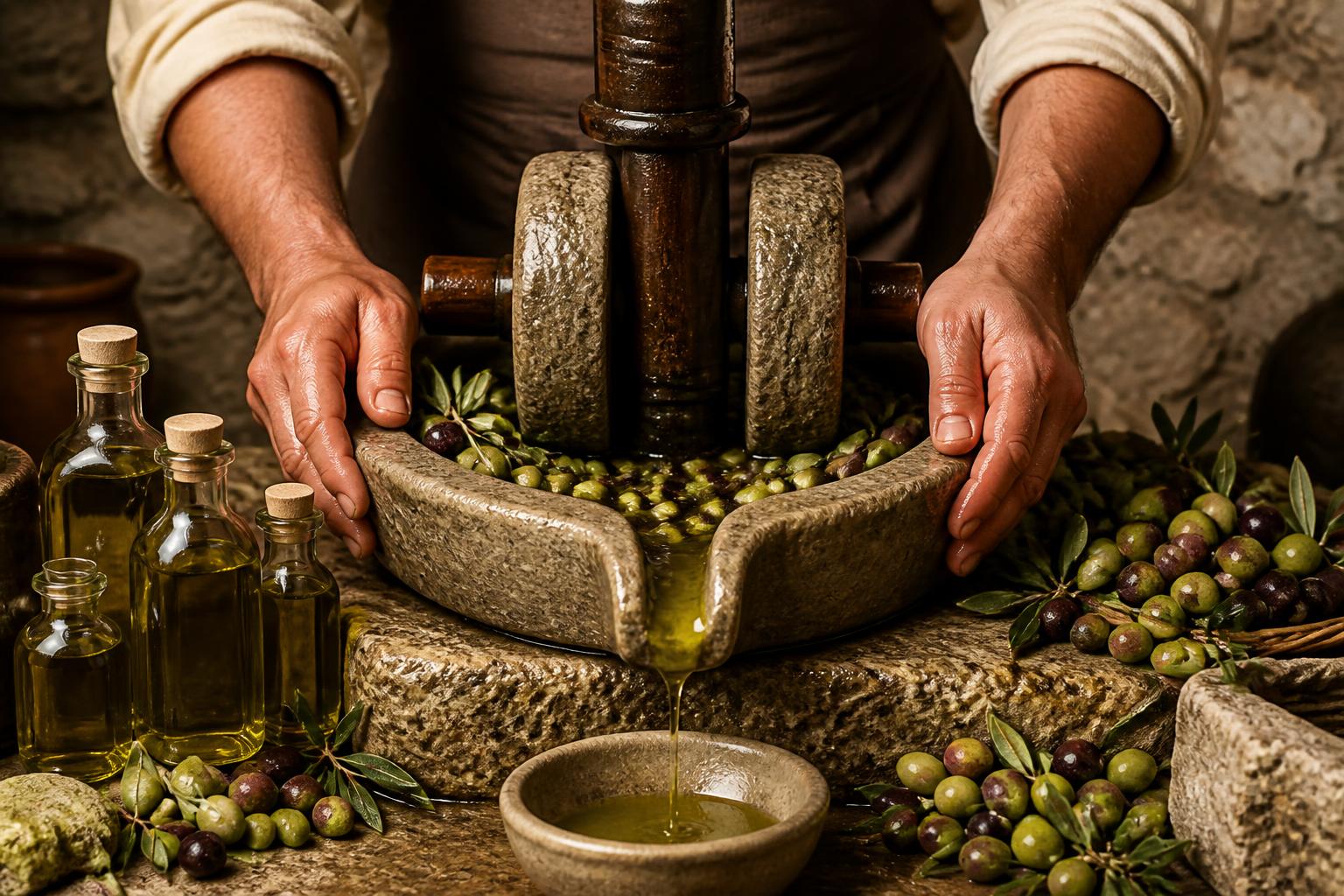 Zeytin & Zeytinyağı - çalışma temalı görsel
